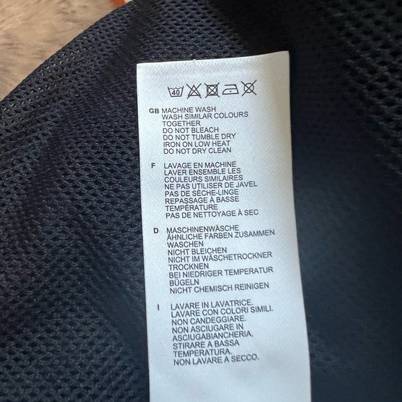 Men's Sailing Jacket Hood Windbreaker Lined Jacket Fred Perry Sz S - Picture 11 of 13